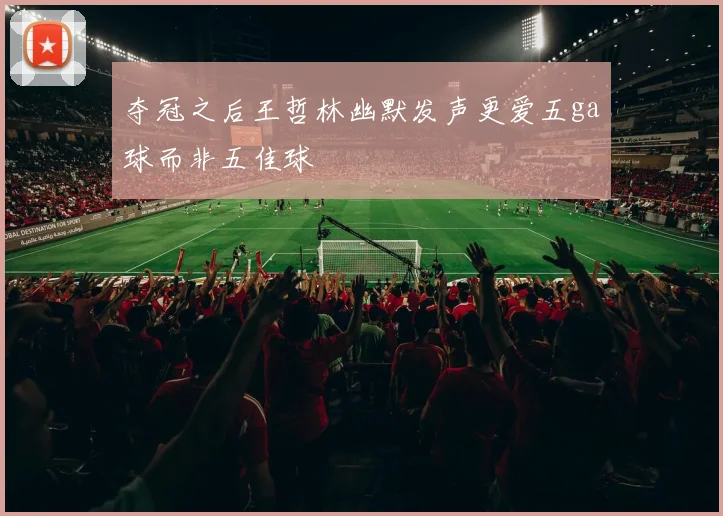 夺冠之后王哲林幽默发声更爱五ga球而非五佳球