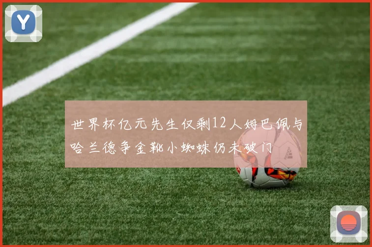 世界杯亿元先生仅剩12人姆巴佩与哈兰德争金靴小蜘蛛仍未破门